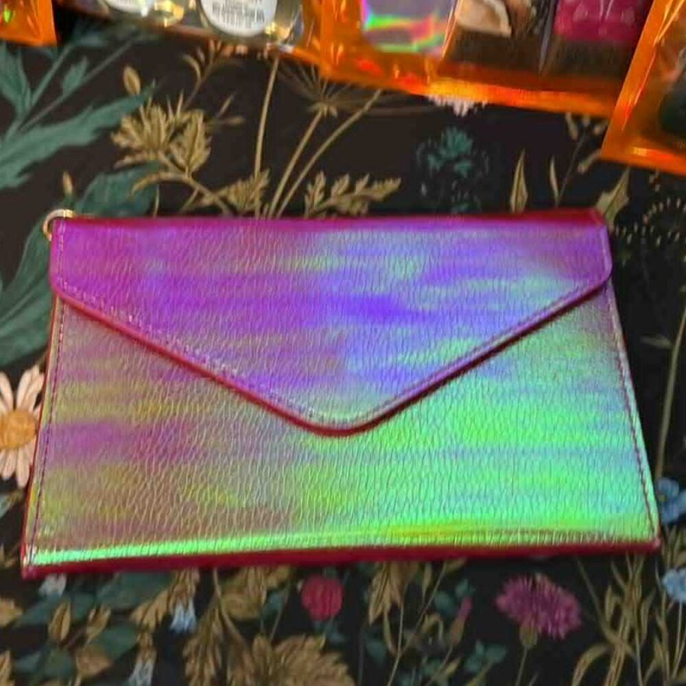 Pengems Jet Set Wristlet Global Iridescent red/pink